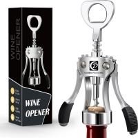 Zinc Alloy Wine Bottle Opener/Manual Multifunctional Cork Screw