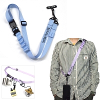 Adjustable Multi Functional Crossbody Pocket-Free Cell Phone Lanyard Strap