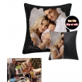 Reversible Flip Sequin Cushion Pillow Covers Personalized Glitter Decorative Pillowcases