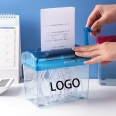 Mini Hand-cranked Paper Shredder