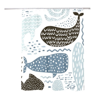 Custom Full Color Shower Curtain