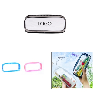 Clear PVC Pencil Case with Zipper