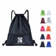 Drawstring Backpack Bag with Zipper