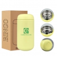 Vacuum-Insulated Stainless Steel Coffee Tea Tumbler with Ceramic Liner