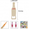 Custom Various Bottle Shaped Opener Magnetic with Fridge Magnets Sticker