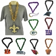 Custom Soccer Sports Teams 3D Logo EVA Foam Fans Jumbo Chain Necklace