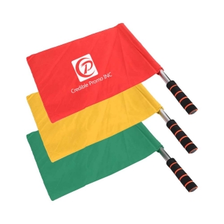 Stainless Steel Flagpole Referee Flag