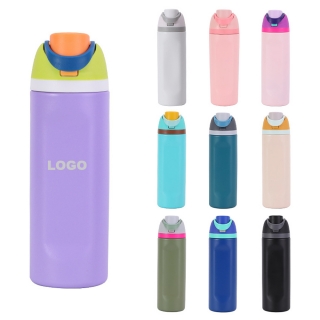 16oz Double Wall Insulated Stainless Steel Water Bottle