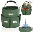 Collapsible Oxford Basket With Handle Picnic Camping Storage