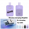 10,000 mAh Mini Portable Wireless Charger Or Power Bank