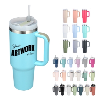 40 OZ Stainless Steel Insulated Tumbler Double Wall Travel Mug