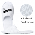 Custom Open Toe Disposable Waffle Hotel Slipper