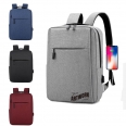 Lightweight Urban Style Business 15.6 Inches Laptop Backpack With USB Charging Port