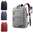 Lightweight Urban Style Business 15.6 Inches Laptop Backpack With Two Front Zipper Pockets
