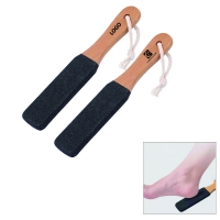 Wooden Handle Foot Scrubber Pedicure File