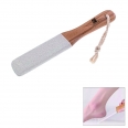 Wooden Handle Callus Remover Foot Scrubber