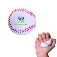 Full color logo Baseball Stress Reliever
