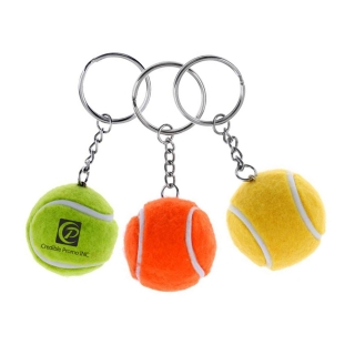 Novelty Mini Tennis Ball Key Chain Keychain