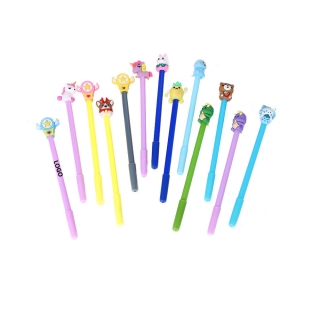 0.5mm Black Ink Cartoon Animal Pens for Kids