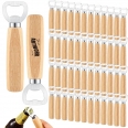 Handheld Wood Stainless Steel Wine Bottle Opener