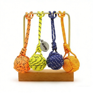 Hand-woven Monkey Fist Keyring