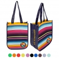 Custom Small Size Full Color 105 GSM Round Corner Laminated Non-Woven Tote Bag