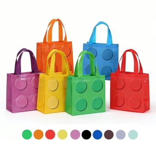 Custom Full Color Imprint 105 GSM Laminated Non-Woven Tote Bag