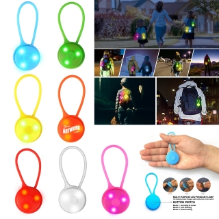 Silicone Backpack & Bicycle Rear LED Light