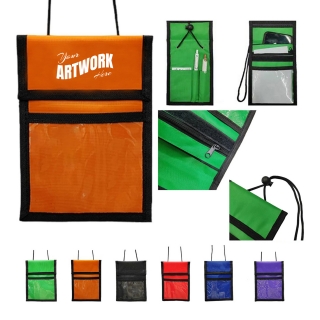 Anti-Theft Travel Neck Pouch Passport Holder