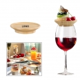 Bamboo Wine Glass Toppers