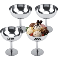 Stainless Steel Goblet Ice Cream Cup