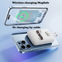 5,000 mAh Mini Portable Wireless Charger Or Power Bank