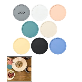 4'' Silicone Round Cup Mat for Bar Kitchen and Patio Tabletop Coaster