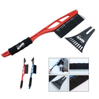 22inch Long Handle Extendable Ice Scraper Snow Brush Combo