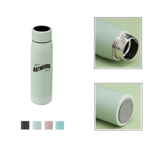 400ml/13.5oz Semi-matte Straight Stainless Steel Insulated Thermos