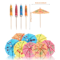 Custom Cocktail Mini Umbrellas